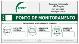 Etiqueta de ponto de monitoramento EGPEC